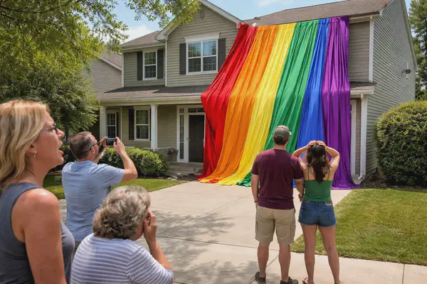 When Emma’s Tiny Pride Flag Vanished, Her Whole House Lit Up